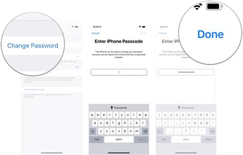 Apple ID password reset .